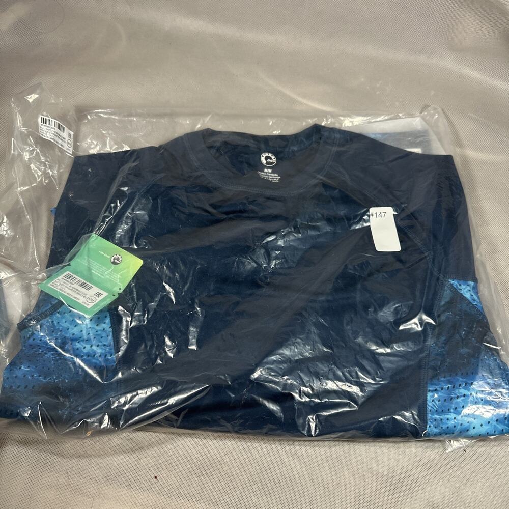 Sea-Doo Men's M Short Sleeve Rash Guard Navy 454666 CC1